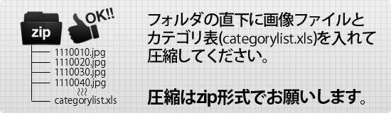 このようにお願いします。
